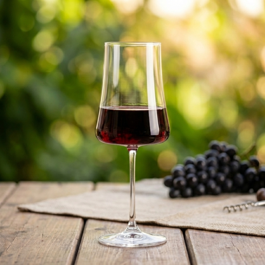 Kit com 6 Taças para Vinho em Cristal Bohemia Sommelier 560ml