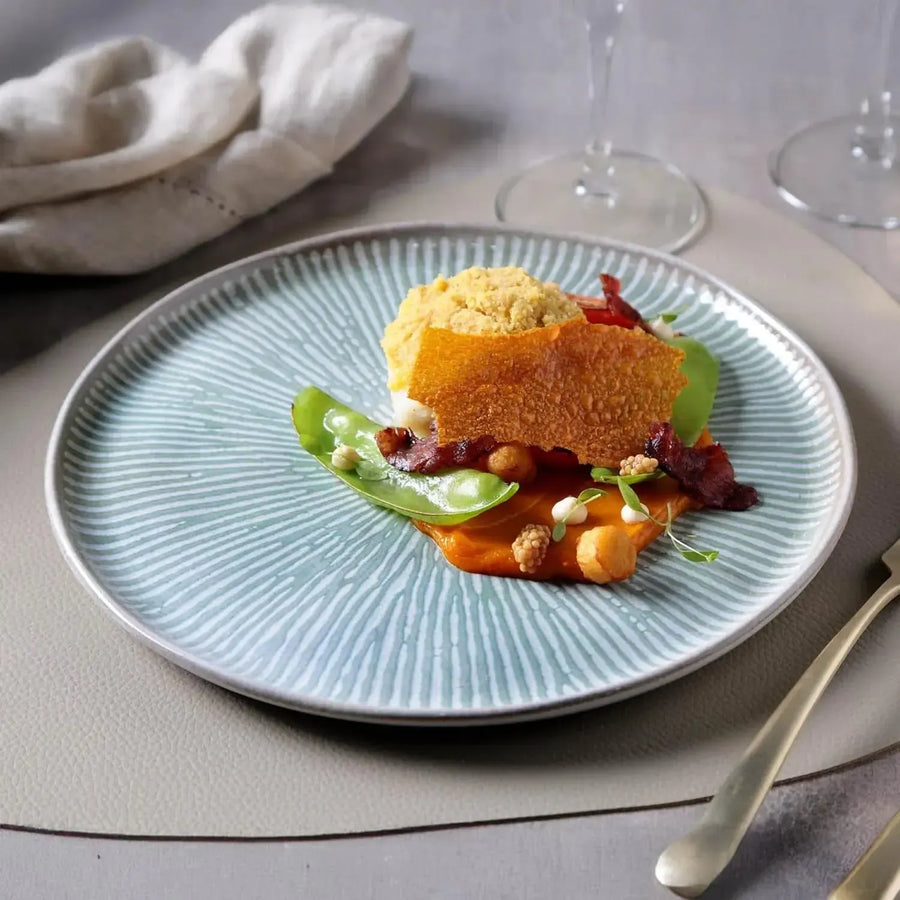 Jogo 6 Pratos Rasos Stoneware Bio Evergreen 27,5cm Porto Brasil