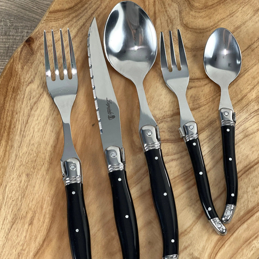 PRÉ-VENDA: Faqueiro Laguiole La Maison Luxo Preto 30 Peças