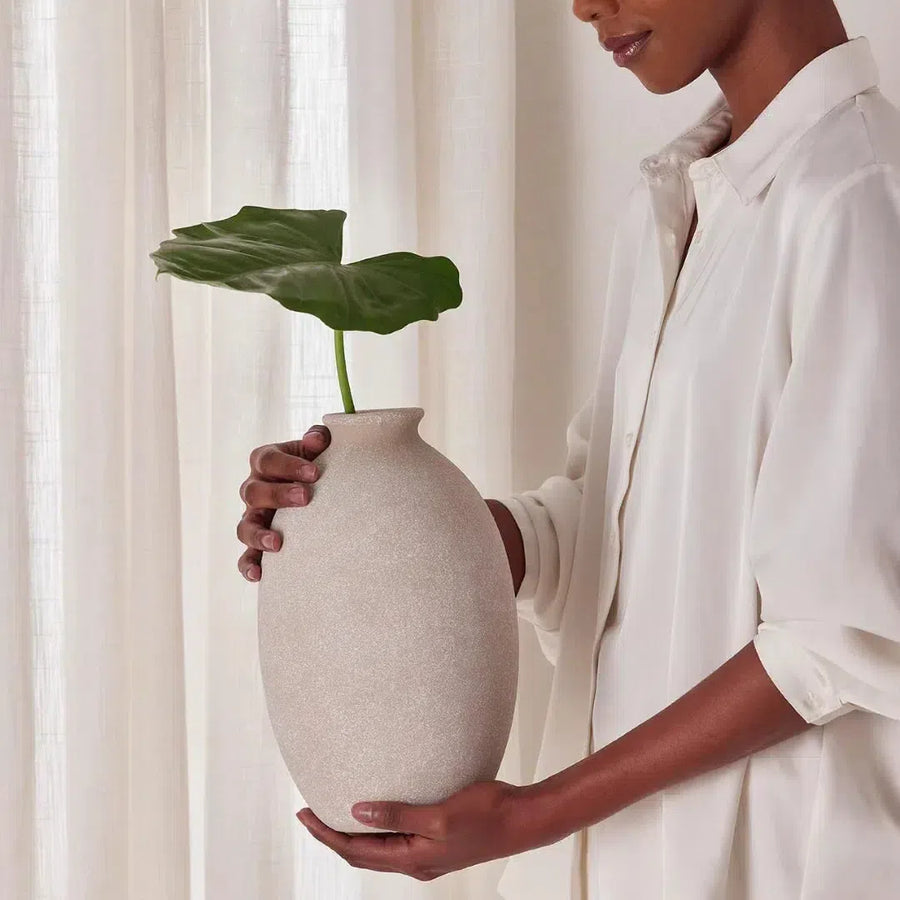 Vaso Terracota Bege 29,5x18cm Mart