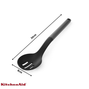 Colher Perfurada para Servir Nylon Multiuso Cinza KitchenAid