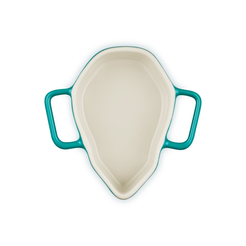 Mini Cocotte Cerâmica Bleu Riviera Perolado Balok Star Trek Le Creuset 300ml