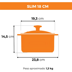 PRÉ-VENDA: Jogo de Panelas Cerâmica Slim 5 Peças Onyx Gray