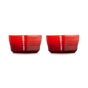 Kit com 2 Ramekin Coração Vermelho