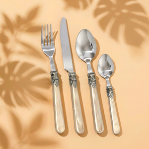 Faqueiro 24 Peças Aço Inox Premium Jaipur Agra