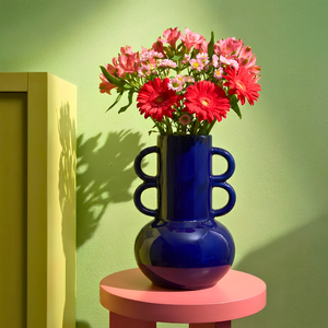 Vaso Grecco Azul Linha Anello