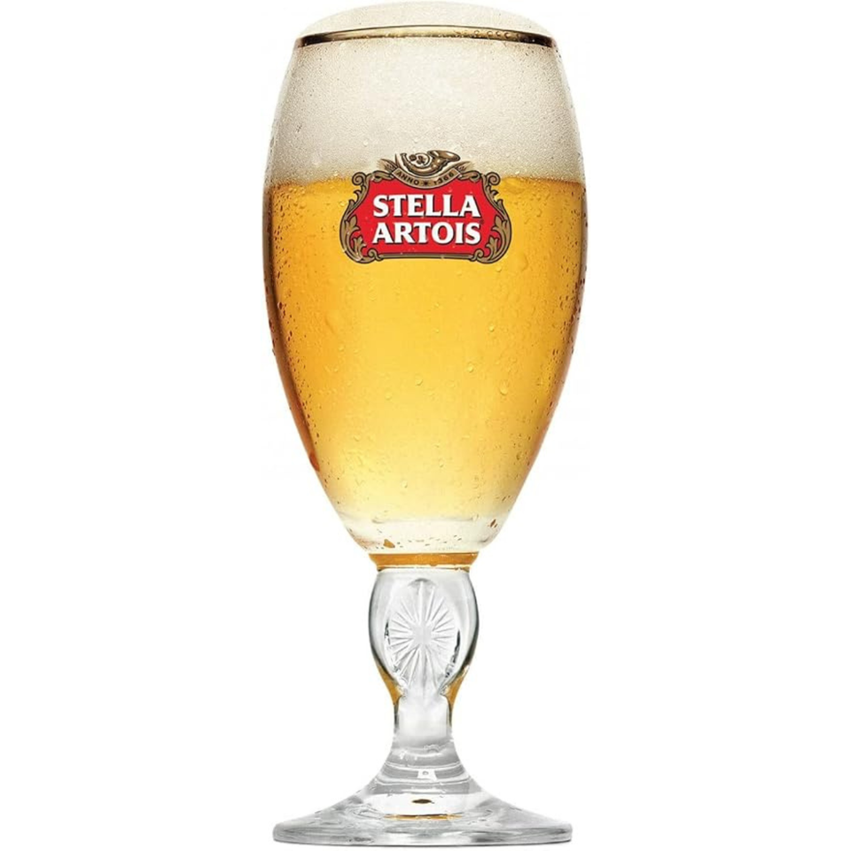 Jogo 4 Taças Vidro para Cerveja Stella Artois 250ml