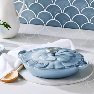 Caçarola Buffet Signature Petal Coastal Blue 2,2L 26cm Le Creuset