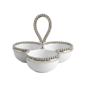 Petisqueira Ceramica Bolinhas Object Bahali 23cm