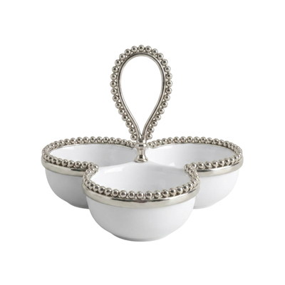 Petisqueira Ceramica Bolinhas Object Bahali 23cm