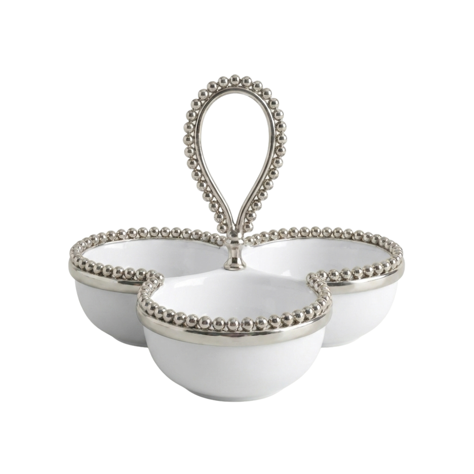 Petisqueira Ceramica Bolinhas Object Bahali 23cm