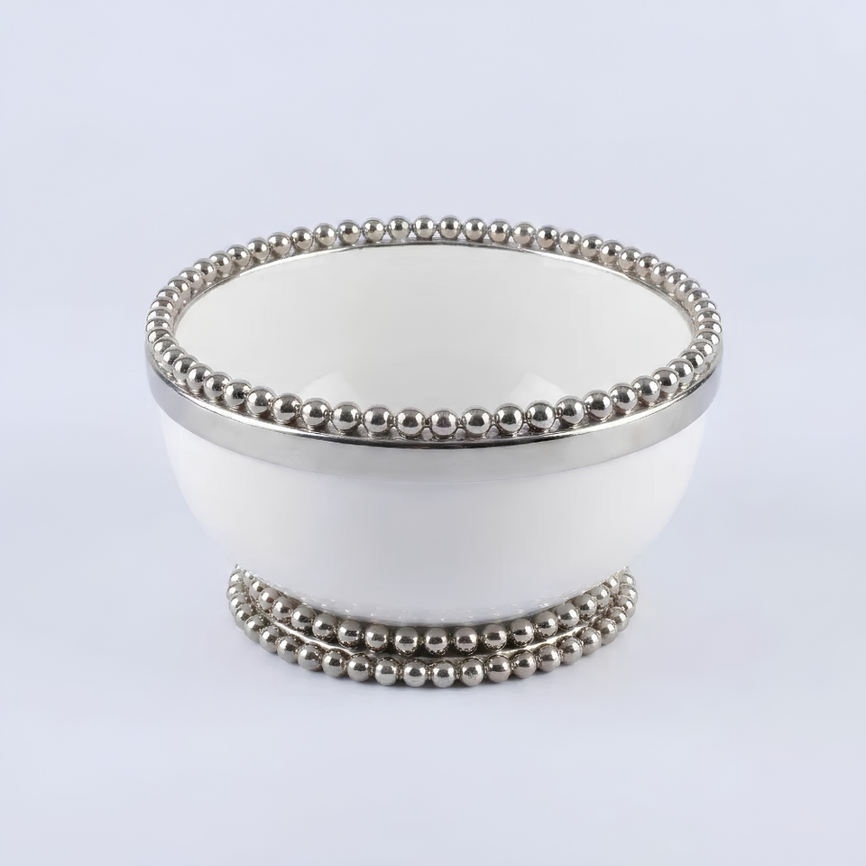 Bowl de Cerâmica Bolinhas Object Bahali 17cm