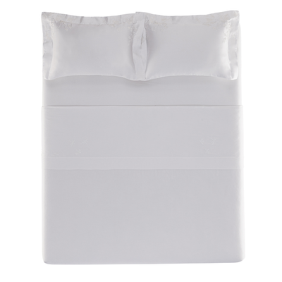 Jogo de Cama Varenna 4 Pçs 300 Fios Cetim 100% Bambu Trussardi