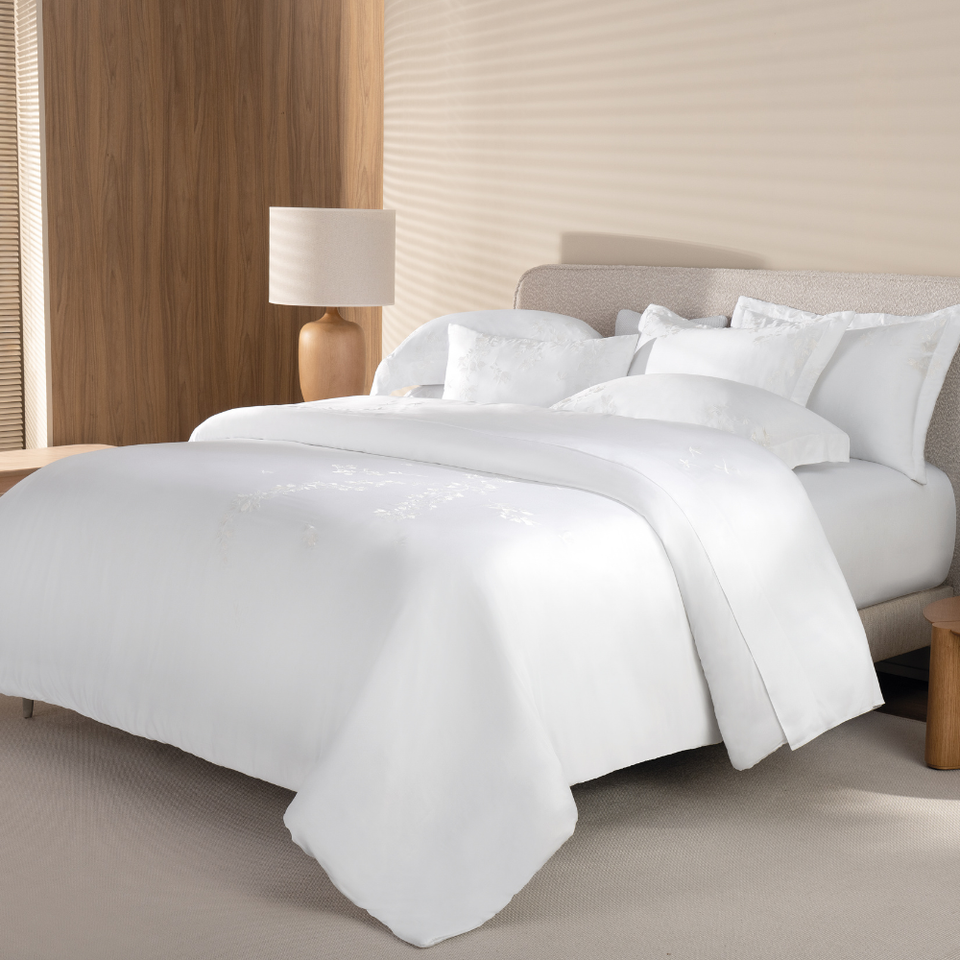 Jogo de Cama Varenna 4 Pçs 300 Fios Cetim 100% Bambu Trussardi