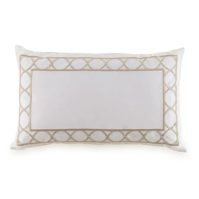 Almofada Merse 300 Fios Cetim 100% Bambu 30x50cm Trussardi