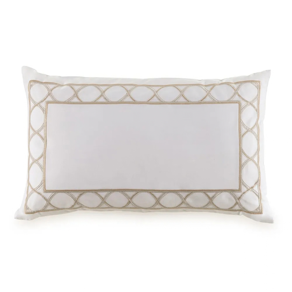 Almofada Merse 300 Fios Cetim 100% Bambu 30x50cm Trussardi