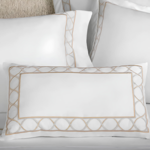 Almofada Merse 300 Fios Cetim 100% Bambu 30x50cm Trussardi