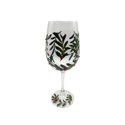 Taça para Vinho Bosco di Natale Vidro 450ml