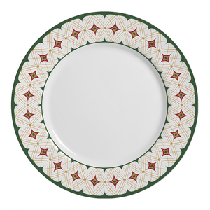 Jogo 6 Pratos Rasos Desejo de Natal 29cm Alleanza