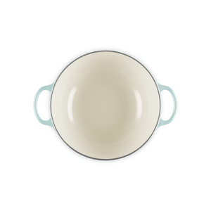 PRÉ-VENDA: Panela Le Creuset Marmita Petal Signature Sea Salt 26cm