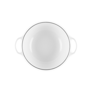 PRÉ-VENDA: Panela Le Creuset Marmita Petal Signature Branca 26cm