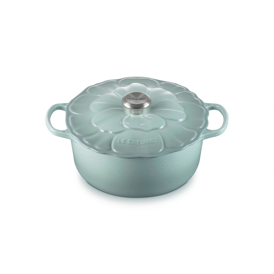 PRÉ-VENDA: Panela Redonda Signature Petal Sea Salt 5,3L 26cm Le Creuset