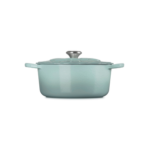 PRÉ-VENDA: Panela Redonda Signature Petal Sea Salt 5,3L 26cm Le Creuset