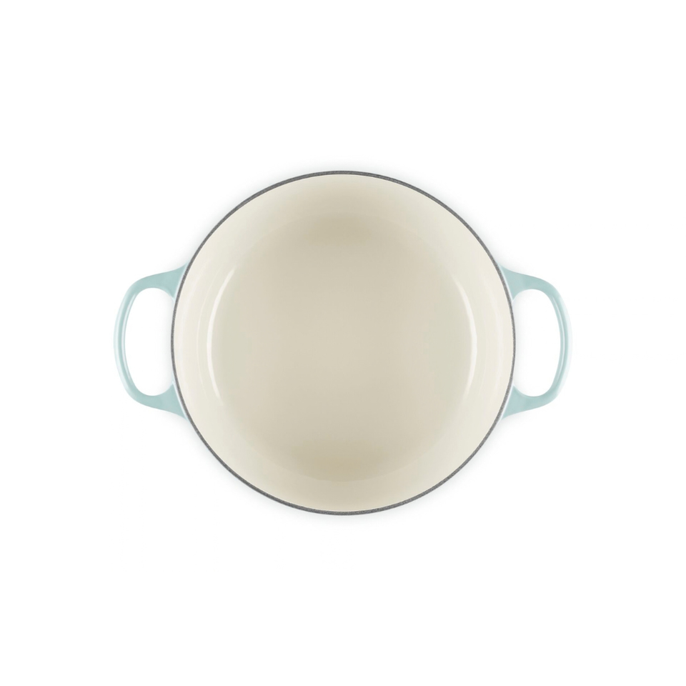 PRÉ-VENDA: Panela Redonda Signature Petal Sea Salt 5,3L 26cm Le Creuset