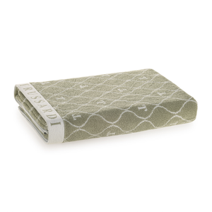 Toalha Banhão Speciale Pistacchio / Branco Trussardi