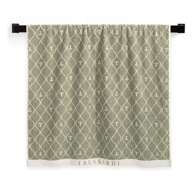 Toalha Banhão Speciale Pistacchio / Branco Trussardi