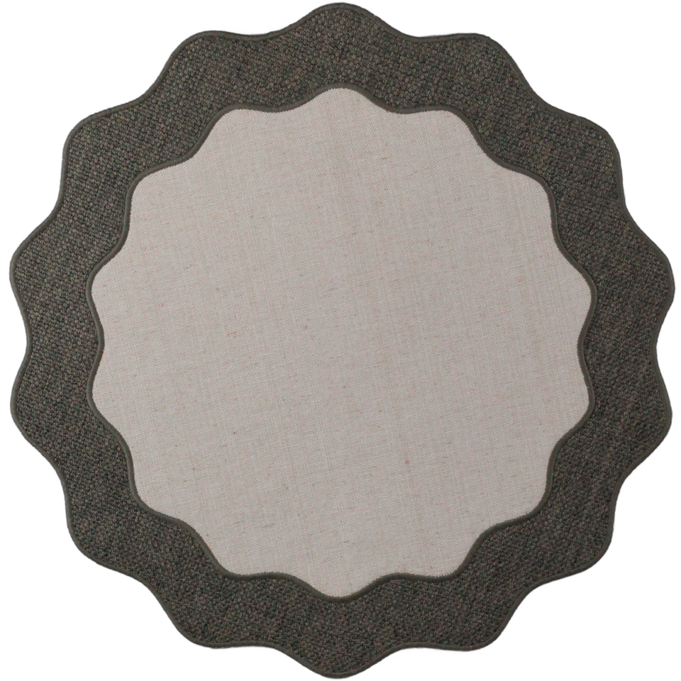 Jogo Americano Rustico Musgo 42cm