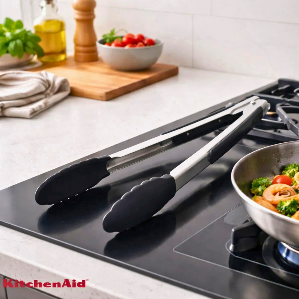 Pegador Churrasco Legumes Inox Multiuso 30cm KitchenAid