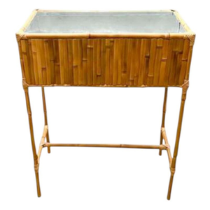 Suporte de Bambu para Gelo e Bebidas