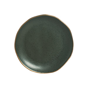 PRÉ-VENDA: Jogo 6 Pratos Sobremesa Stoneware Orgânico Forest Gold 19,5cm Porto Brasil