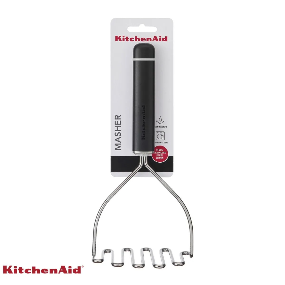 Amassador Batata Inox Cozinha Profissional Preto KitchenAid