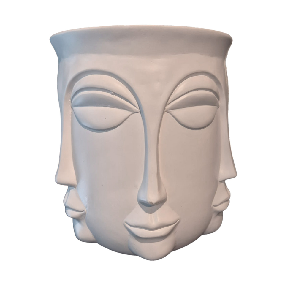 Champanheira Faces Branco