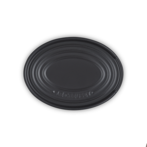 Descanso Oval para Colher Matte Black Le Creuset