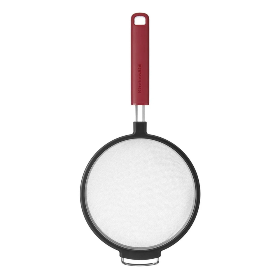 Peneira em Aço Coar Polvilhar Cozinha Vermelha KitchenAid