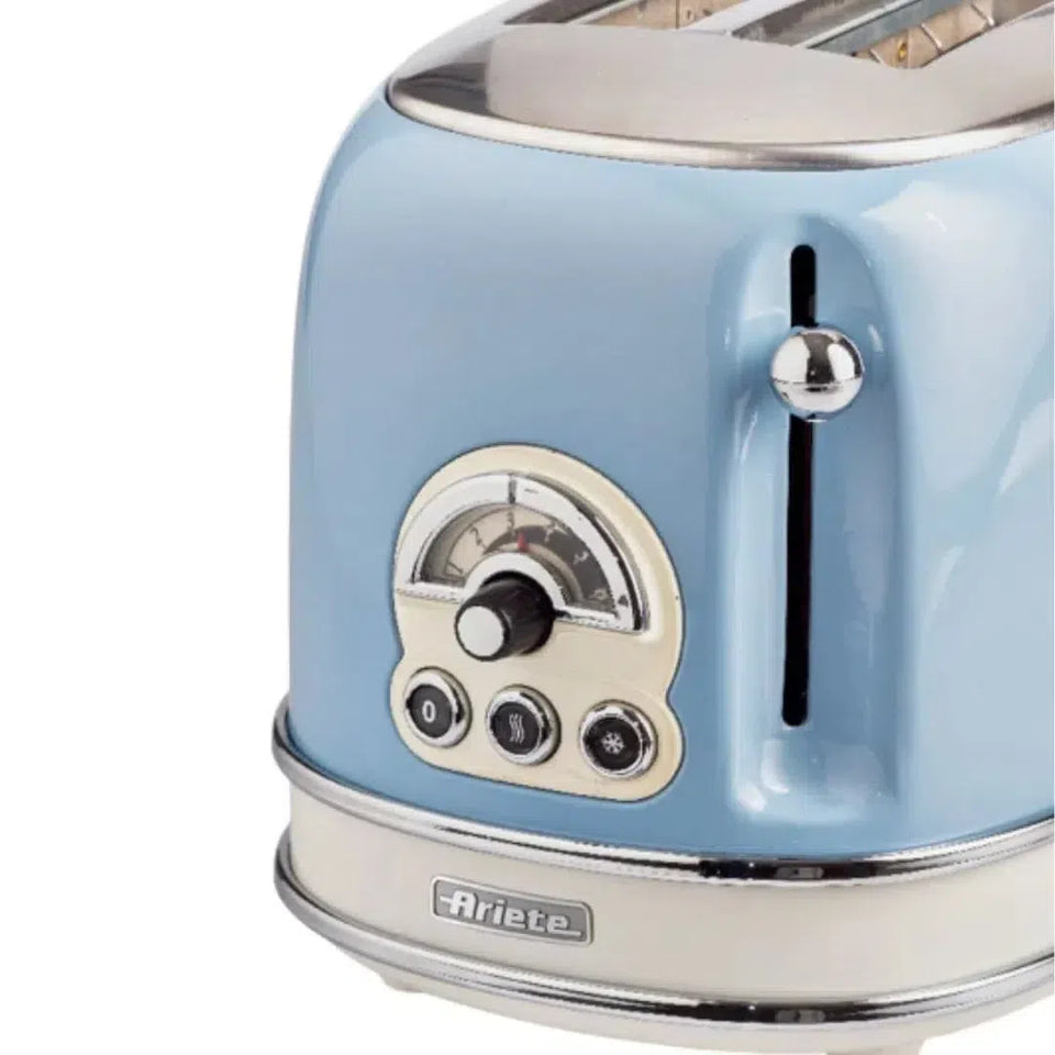 Torradeira Elétrica Vintage Azul 127V 750W Ariete