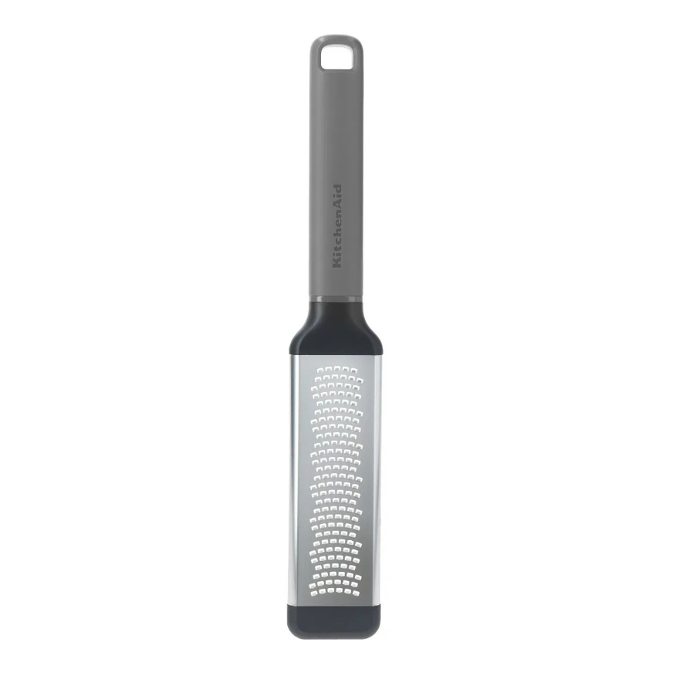 Ralador Zester Fino Queijo Legumes Raspas Cinza KitchenAid