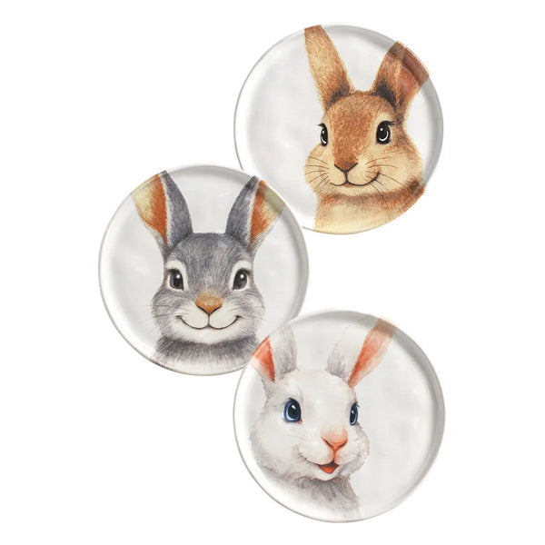 Jogo 6 Pratos Sobremesa Sorrisos de Páscoa Bio 21,5cm Porto Brasil