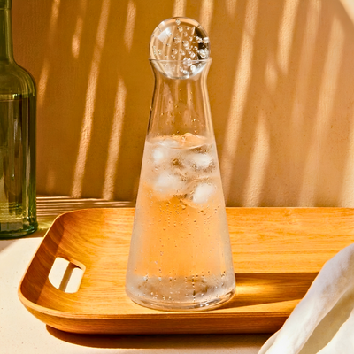 PRÉ-VENDA: Garrafa Bubble Vidro Incolor 750ml Linha Sintonia