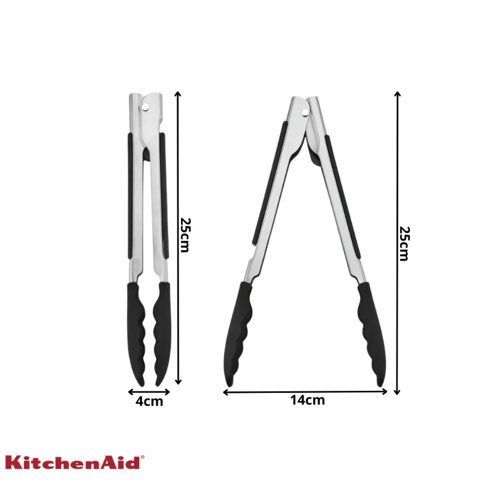 Pegador Churrasco Legumes 23cm Multiuso Inox KitchenAid