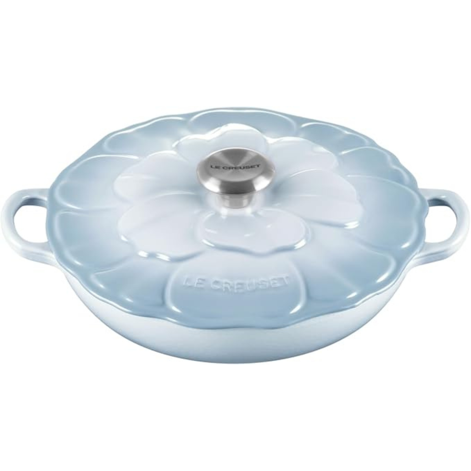 Caçarola Buffet Signature Petal Coastal Blue 2,2L 26cm Le Creuset