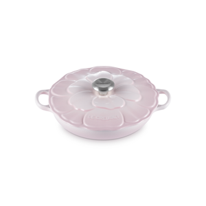 Caçarola Buffet Signature Petal Shell Pink 2,2L 26cm Le Creuset