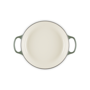 Caçarola Buffet Signature Thyme com Pegador Light Gold 3,5L 30cm Le Creuset