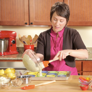 Colher Grande de Silicone Laranja Le Creuset Venus