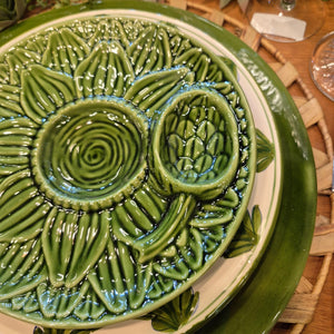 Prato para Aperitivo Alcachofra Verde