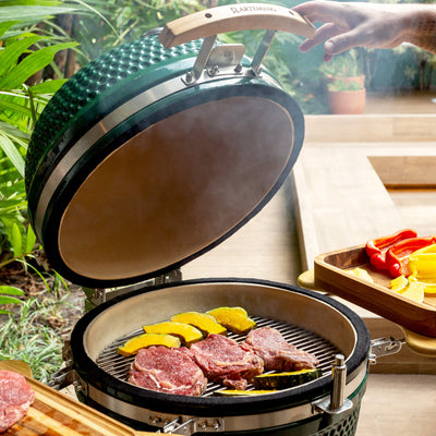 Churrasqueira Kamado Verde Artemano Max 27 Polegadas