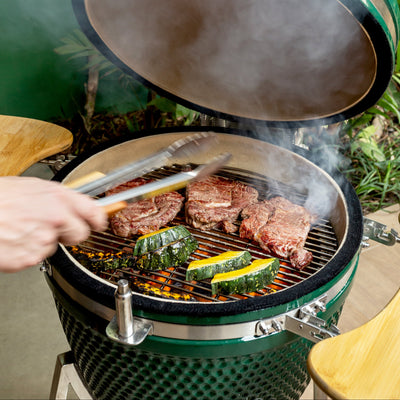 Churrasqueira Kamado Verde Artemano Pequena 16 Polegadas